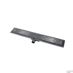 BWS Douchegoot Flens Met Uitneembare Haarfilter 100x7x6.7 Cm Gunmetal -Thuis Badkamer bws douchegoot flens met uitneembare haarfilter 100x7x6.7 cm gunmetal 3