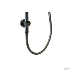 BWS Glijstang Rond Met Wateruitgang 66cm Chroom -Thuis Badkamer bws glijstang rond met wateruitgang 66cm chroom detail 1