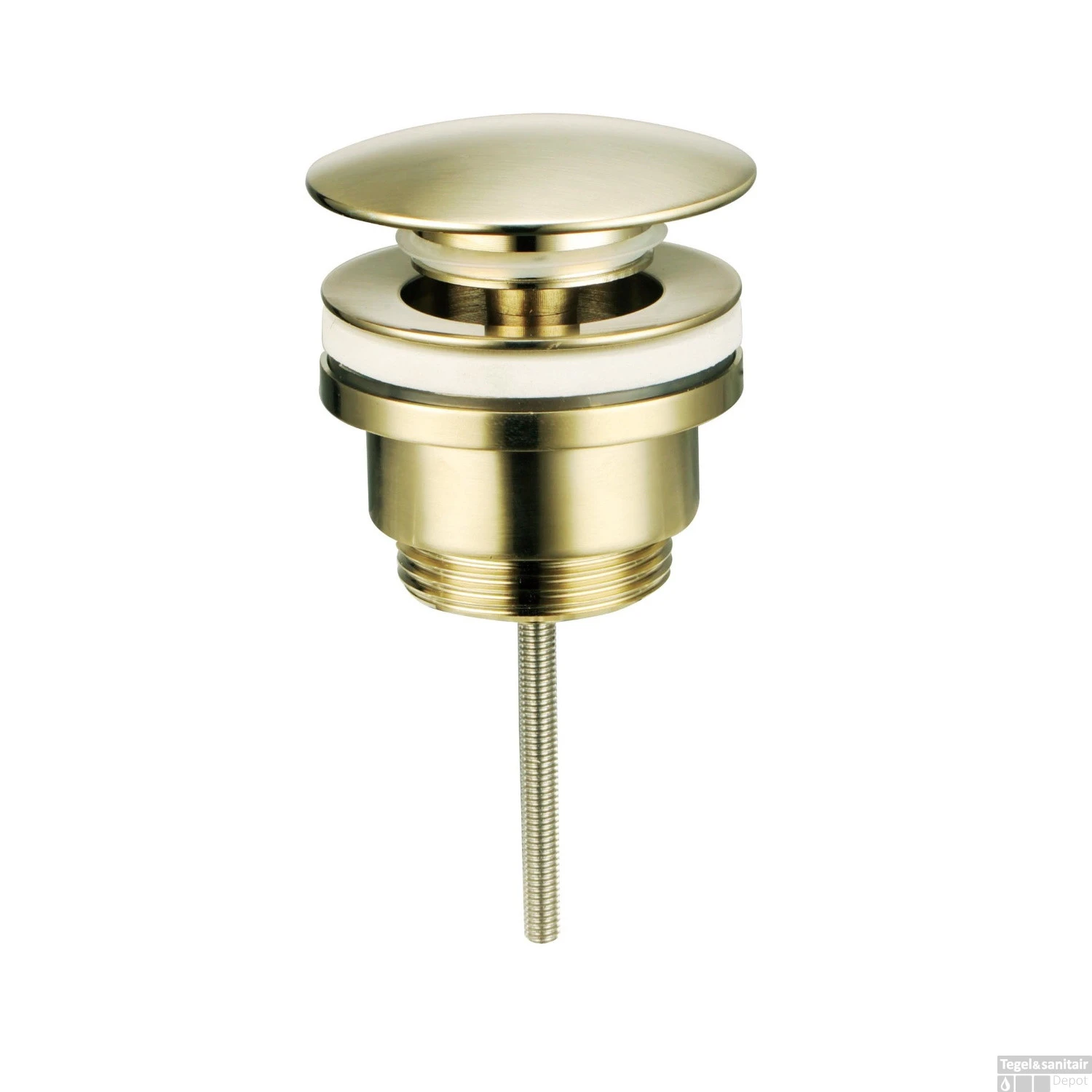 Clickwaste Sanilux Messing Goud 1 Clickwaste Sanilux Messing Goud