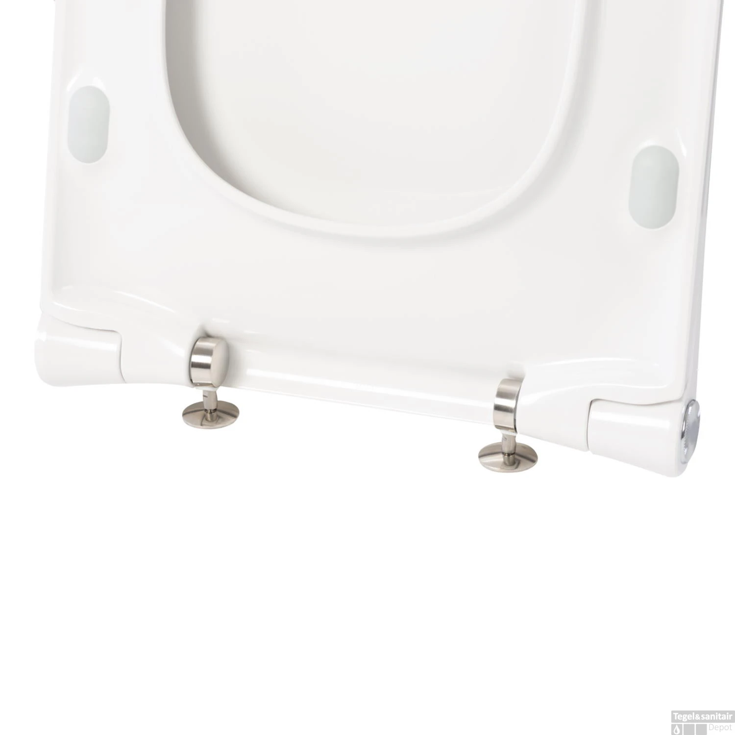 Closetzitting Plieger Kansas By Pressalit Slim Met Lift-off En Softclose Glans Wit - Afbeelding 4