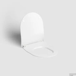 Clou Hammock Dunne Zitting En Deksel Met Soft Closing Systeem En Quick Release Systeem Mat Wit