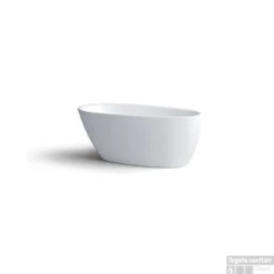 Clou InBe Vrijstaand Ligbad Met Plug En Sifon Wit Acryl 150x73x58cm