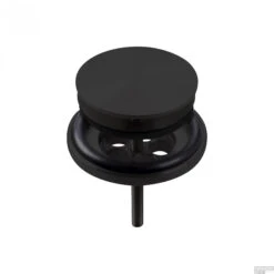 Clou Mini Wash Me Afvoerplug Met Afdekkap Mat Zwart Diameter 55mm