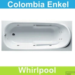 Ligbad Riho Colombia 175 X 80 Cm Whirlpool Enkel Systeem