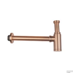 Sifon Boss & Wessing Colorato 33 Cm Geborsteld Koper