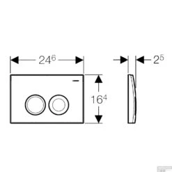 Geberit UP100 Toiletset Compleet | Inbouwreservoir | Rimless Civita Mat Zwart Met Drukplaat -Thuis Badkamer delta 21 mat zwart tech