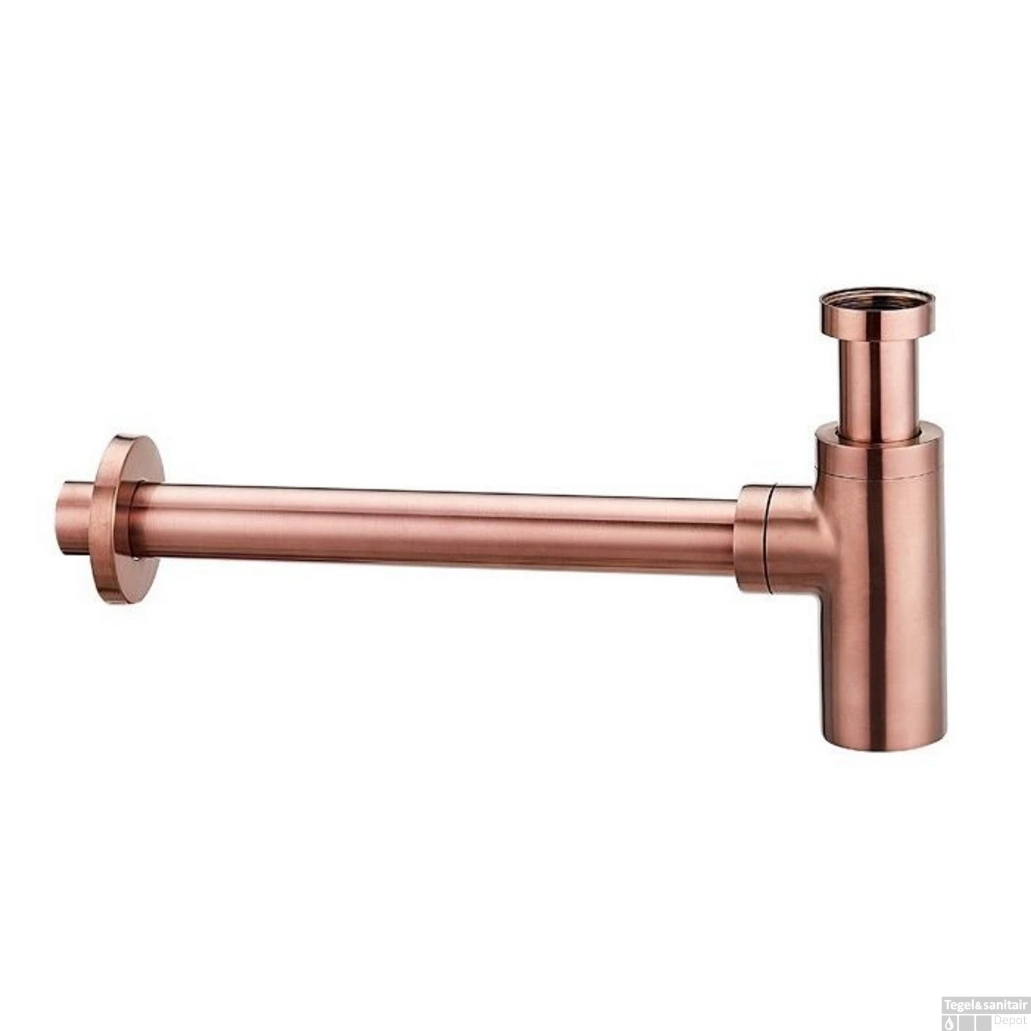 Design Sifon Sanilux 33x24 Cm Brons Geborsteld 1 Design Sifon Sanilux 33x24 Cm Brons Geborsteld