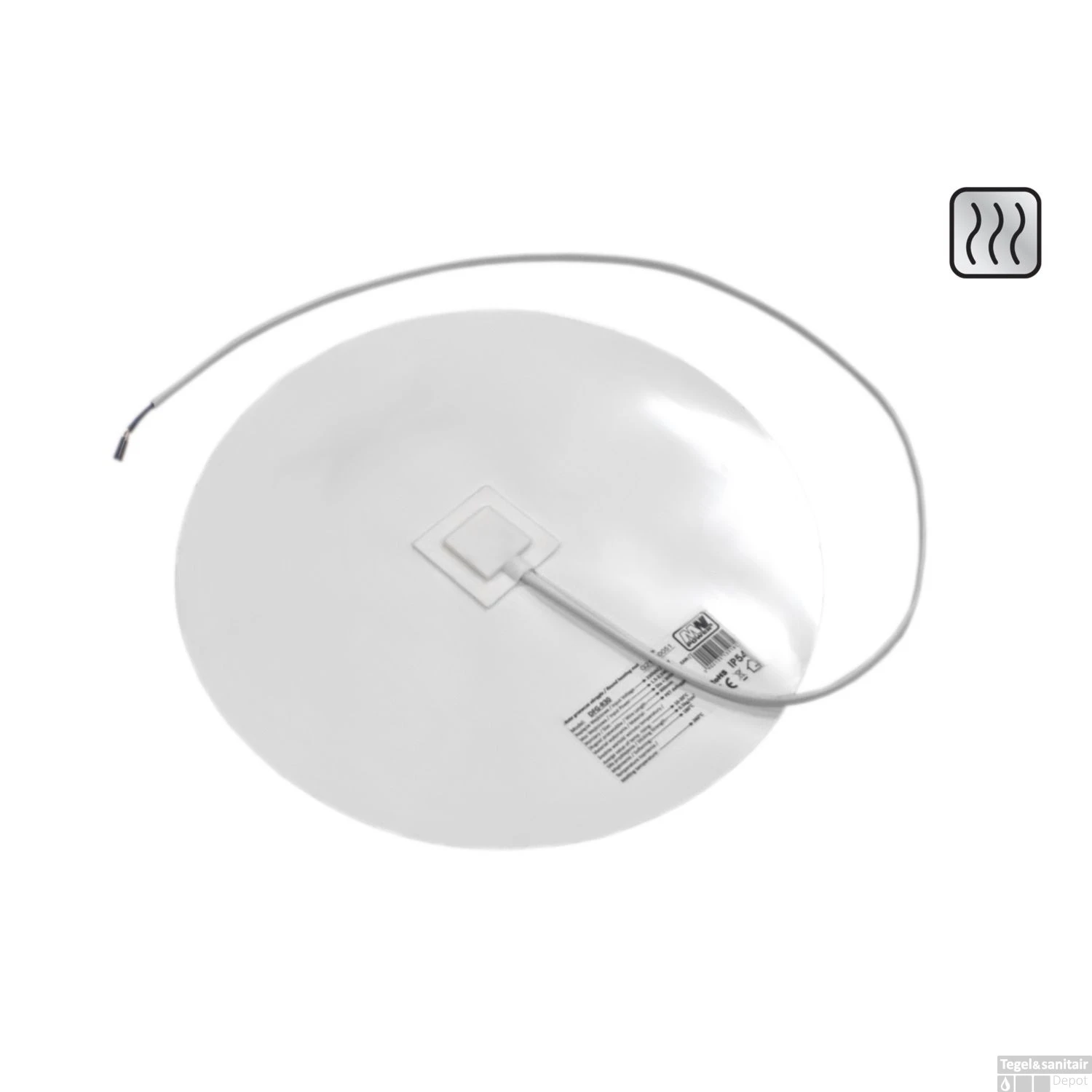 Spiegelverwarming Sanicare Zelfklevend 30cm Rechtstreeks Op Het Lichtnet Aan Te Sluiten 2 Spiegelverwarming Sanicare Zelfklevend 30cm Rechtstreeks Op Het Lichtnet Aan Te Sluiten - Afbeelding 2