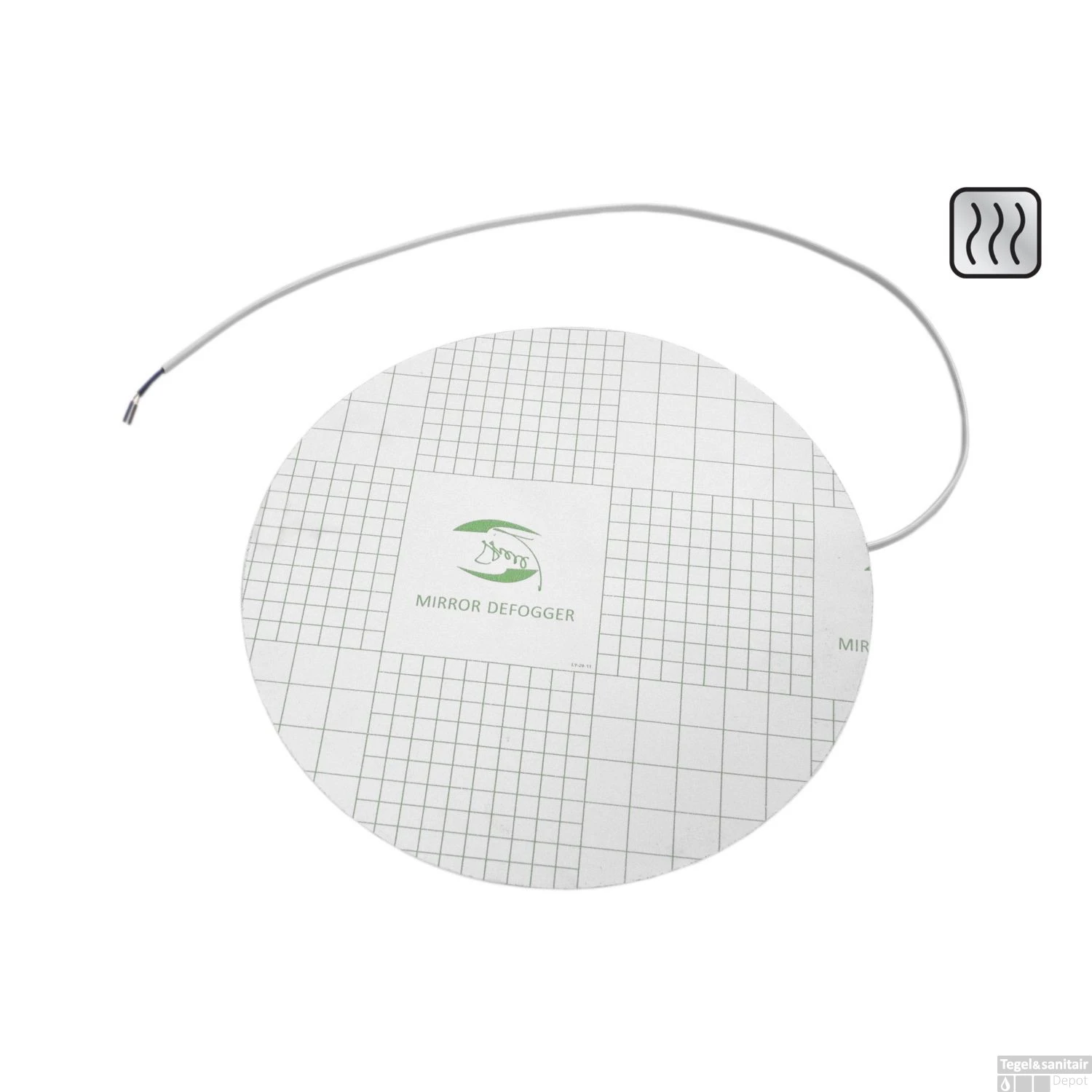 Spiegelverwarming Sanicare Zelfklevend 30cm Rechtstreeks Op Het Lichtnet Aan Te Sluiten 3 Spiegelverwarming Sanicare Zelfklevend 30cm Rechtstreeks Op Het Lichtnet Aan Te Sluiten - Afbeelding 3