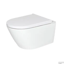 Douche WC RapoWash Basic Met Bidetspoeler En Afstandsbediening Rimless Wit 18 Douche WC RapoWash Basic Met Bidetspoeler En Afstandsbediening Rimless Wit -Thuis Badkamer douche wc rapowash basic wit detail7