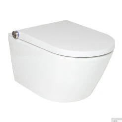 Douche WC RapoWash Luxe 2.0 Met Bidetspoeler En Afstandsbediening Wit -Thuis Badkamer douche wc rapowash luxe 2.0 met bidetspoeler en afstandsbediening wit sfeer5