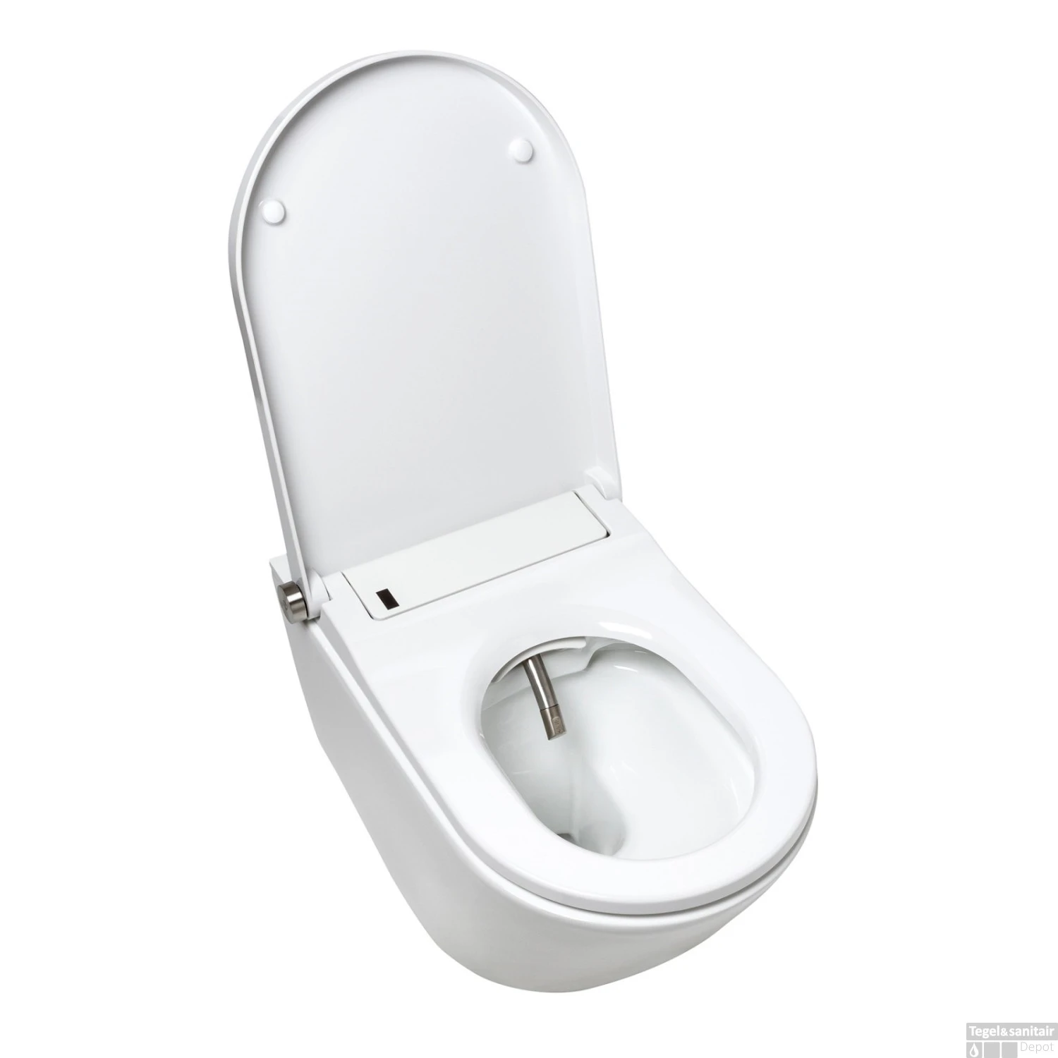 Douche WC RapoWash Luxe 2.0 Met Bidetspoeler En Afstandsbediening Wit