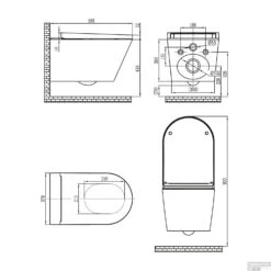 Douche WC Wiesbaden Vesta-ECO Randloos Wandcloset Wit 6 Douche WC Wiesbaden Vesta-ECO Randloos Wandcloset Wit -Thuis Badkamer douche wc wiesbaden vesta eco randloos wandcloset wit 32.3620 tech2