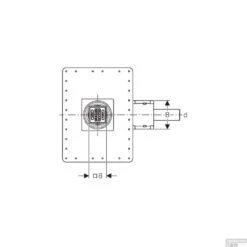 Doucheput Vloer Geberit Ruwbouwset 9-20 Cm Waterslot 50 Mm 154050001 -Thuis Badkamer doucheput vloer geberit ruwbouwset 9 20 cm waterslot 50 mm 154050001 tech1