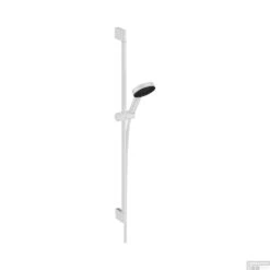 Doucheset HansGrohe Pulsify Select S 3 Jets Relaxation EcoSmart Met Glijstang 90 Cm Mat Wit