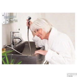 Doucheslang Met Handdouche Voor Wastafelkraan Boss & Wessing Ludo Chroom -Thuis Badkamer doucheslang met handdouche voor wastafelkraan boss wessing ridder lyon chroom 2