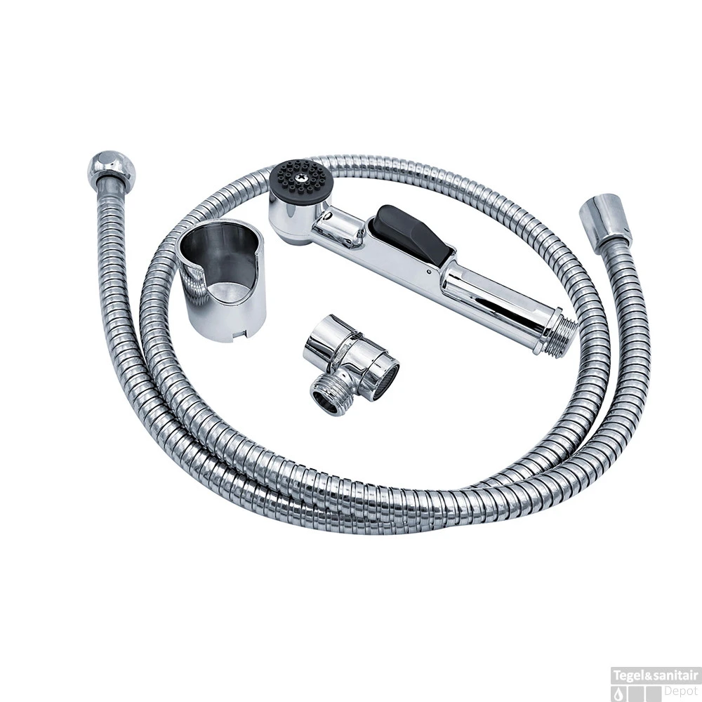 Doucheslang Met Handdouche Voor Wastafelkraan Boss & Wessing Ludo Chroom