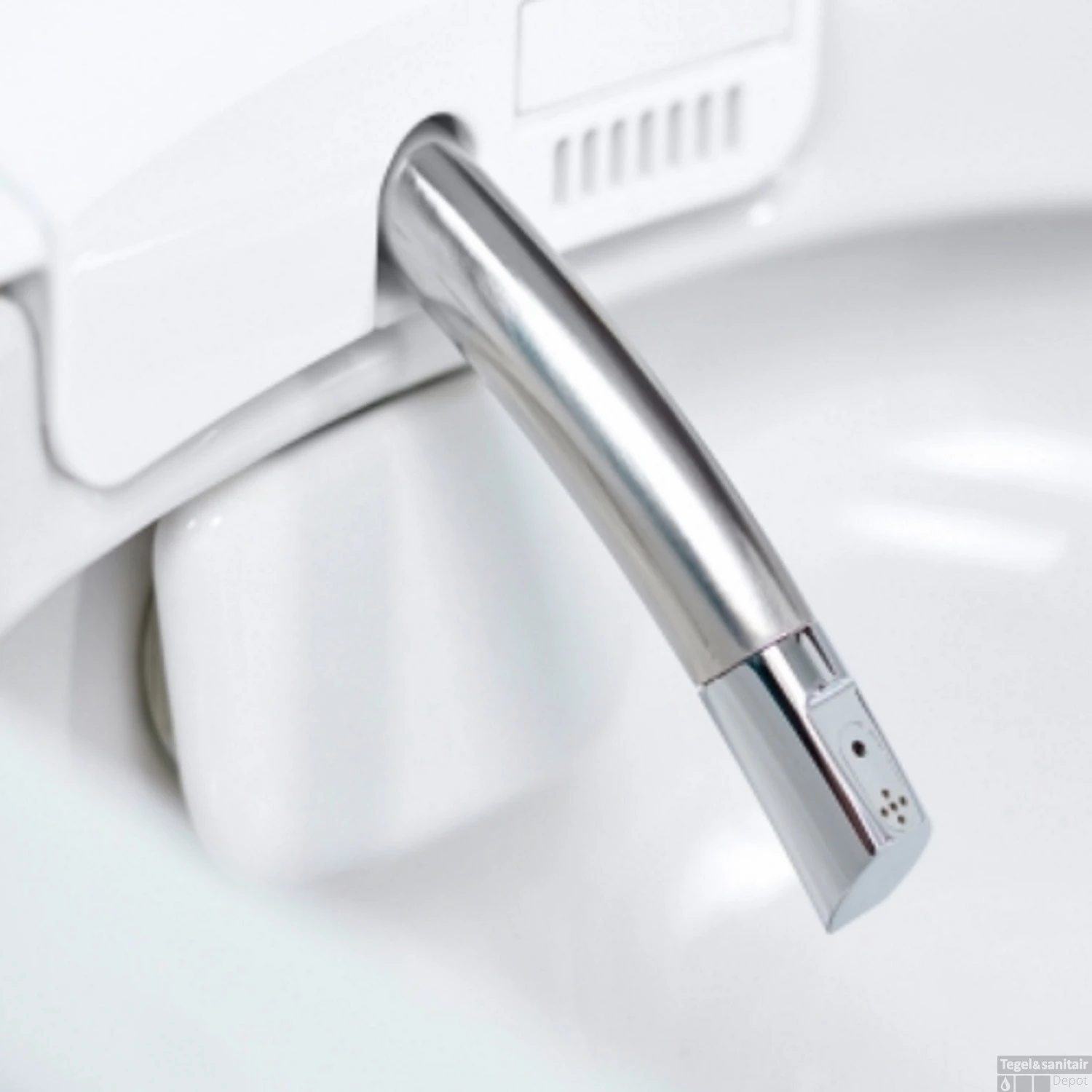 Douchewc VitrA V-care 1.1 Comfort V-Care Randloos Incl. Kinderfunctie & Ontkalkingsfunctie Bidetfunctie En Afstandsbediening 3 Douchewc VitrA V-care 1.1 Comfort V-Care Randloos Incl. Kinderfunctie & Ontkalkingsfunctie Bidetfunctie En Afstandsbediening - Afbeelding 3