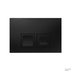 Drukplaat Geberit Delta 35 DualFlush Frontbediening Mat Zwart