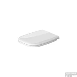 Duravit D-Code Closetzitting Met Deksel En Softclose Systeem 44.3x35.9x5 Cm Duroplast Wit