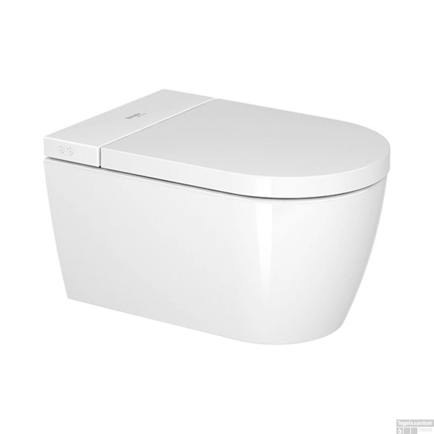 Duravit Douche WC SensoWash Starck F Plus Compact Met Compleet Pack Wandcloset 37.8x57.5 Cm Duroplast Wit 1 Duravit Douche WC SensoWash Starck F Plus Compact Met Compleet Pack Wandcloset 37.8x57.5 Cm Duroplast Wit