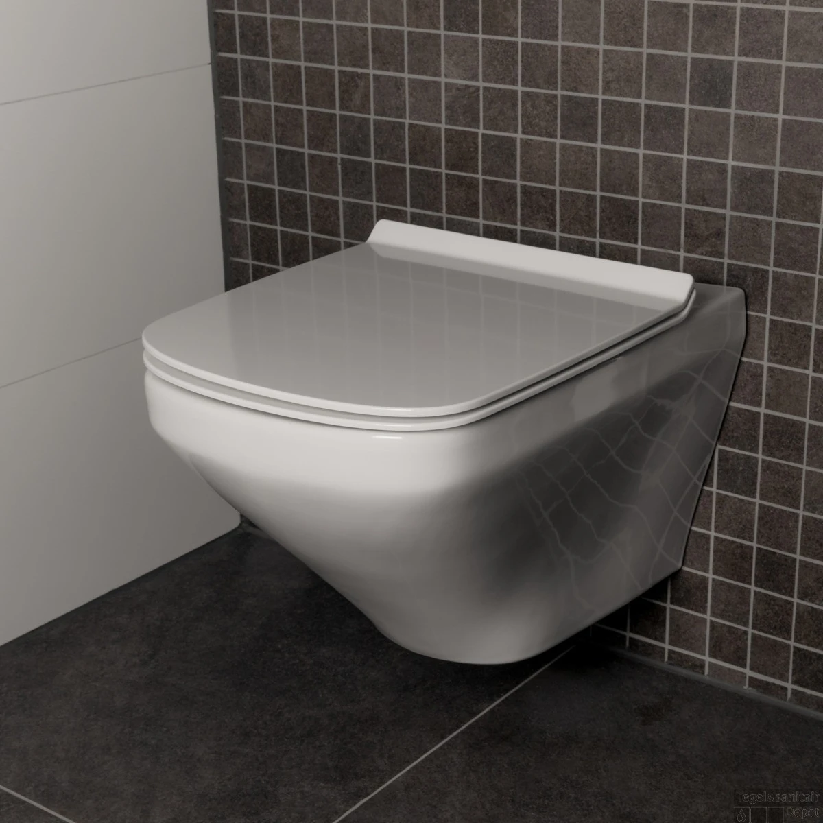 Duravit Durastyle Closetzitting Met Deksel Softclose En Quickrelease Systeem 43.3x35.9x4.3 Cm Duroplast Wit - Afbeelding 3
