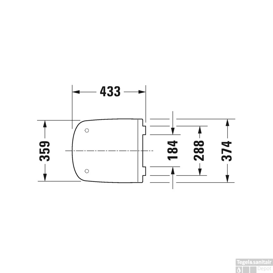 Duravit Durastyle Closetzitting Met Deksel Softclose En Quickrelease Systeem 43.3x35.9x4.3 Cm Duroplast Wit - Afbeelding 4