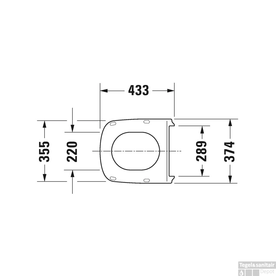 Duravit Durastyle Closetzitting Met Deksel Softclose En Quickrelease Systeem 43.3x35.9x4.3 Cm Duroplast Wit - Afbeelding 5