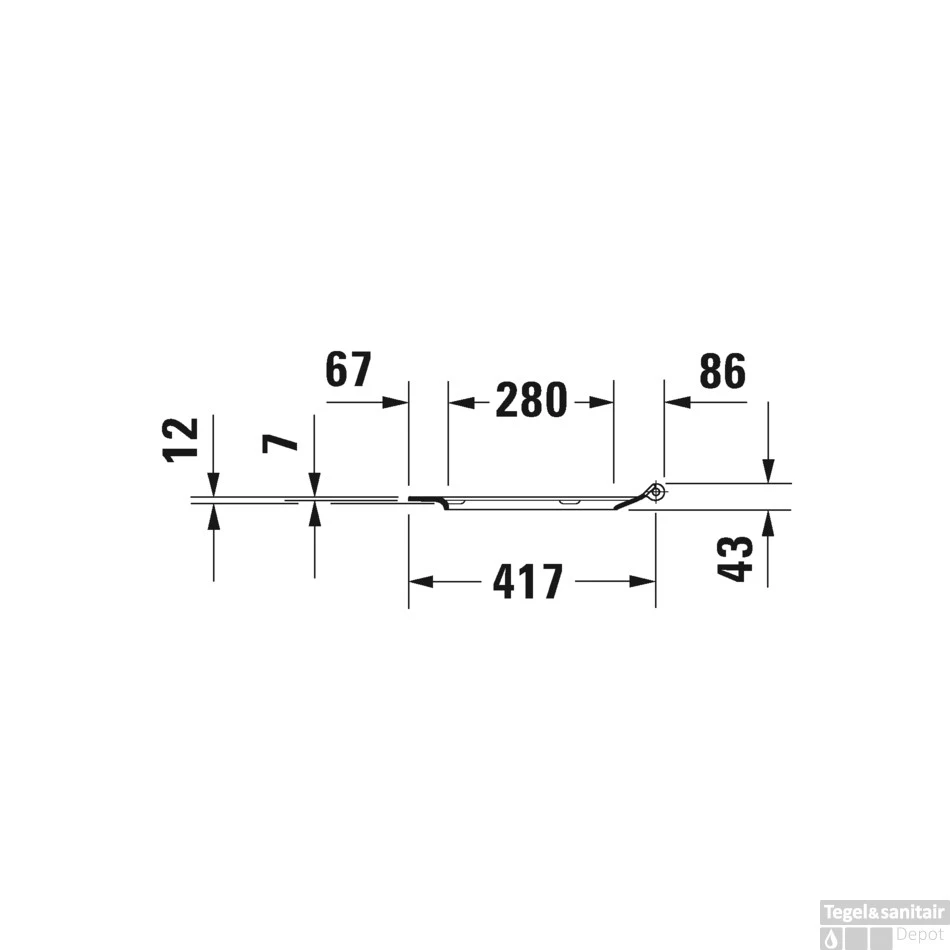 Duravit Durastyle Closetzitting Met Deksel Softclose En Quickrelease Systeem 43.3x35.9x4.3 Cm Duroplast Wit - Afbeelding 7