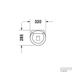 Duravit Starck 1 Urinoir 32x28.5x52 Cm Achter Inlaat Glanzend Keramiek Wit -Thuis Badkamer duravit starck 1 urinoir 32x28.5x52 cm achter inlaat glanzend keramiek wit tech