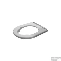 Duravit Starck 3 Toiletzitting Zonder Deksel 40.4x35x4.6 Cm Duroplast Wit