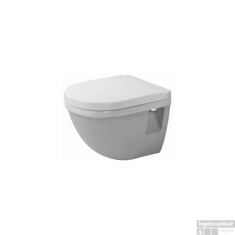 Duravit Starck 3 Wandcloset Compact Diepspoel 36.5x48x35.5 Cm Keramiek Wit 1 Duravit Starck 3 Wandcloset Compact Diepspoel 36.5x48x35.5 Cm Keramiek Wit