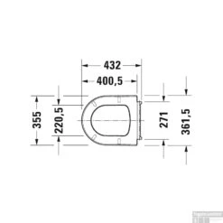 Duravit Toiletzitting ME By Starck Softclose En Quickrelease Systeem 43.8x37.4x4 Cm Duroplast Wit -Thuis Badkamer duravit toiletzitting me by starck softclose en quickrelease systeem 43.8x37.4x4 cm duroplast wit tech2