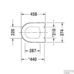 Duravit Toiletzitting ME By Starck Softclose En Quickrelease Systeem 45.8x37.4x5.6 Cm Duroplast Wit -Thuis Badkamer duravit toiletzitting me by starck softclose en quickrelease systeem 45.8x37.4x5.6 cm duroplast wit tech