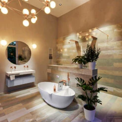 FLOAT Vrijstaand Bad 170x80cm Kleur Cale / Talc -Thuis Badkamer float 2 00008