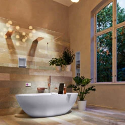 FLOAT Vrijstaand Bad 170x80cm Kleur Cale / Cale -Thuis Badkamer float 3 00021