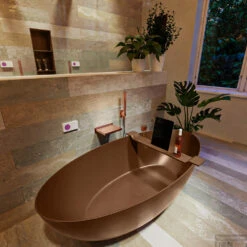 FLOAT Vrijstaand Bad 170x80cm Kleur Rust / Rust -Thuis Badkamer float 4 00024