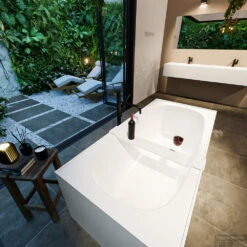 FREEZE Vrijstaand Bad 180x85cm Kleur Clay / Talc -Thuis Badkamer freeze 4 00006