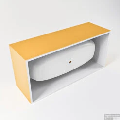 FREEZE Vrijstaand Bad 180x85cm Kleur Ocher / Ocher -Thuis Badkamer freeze google 2 00027