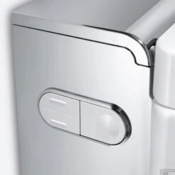 Douchewc Geberit Aquaclean Mera Comfort Met Geurafzuiging Warme Luchtdroging En Ladydouche Met Softclose En Deksel Chroom -Thuis Badkamer geberit aquaclean mera comfort wandcloset douche wc chroom detail 2