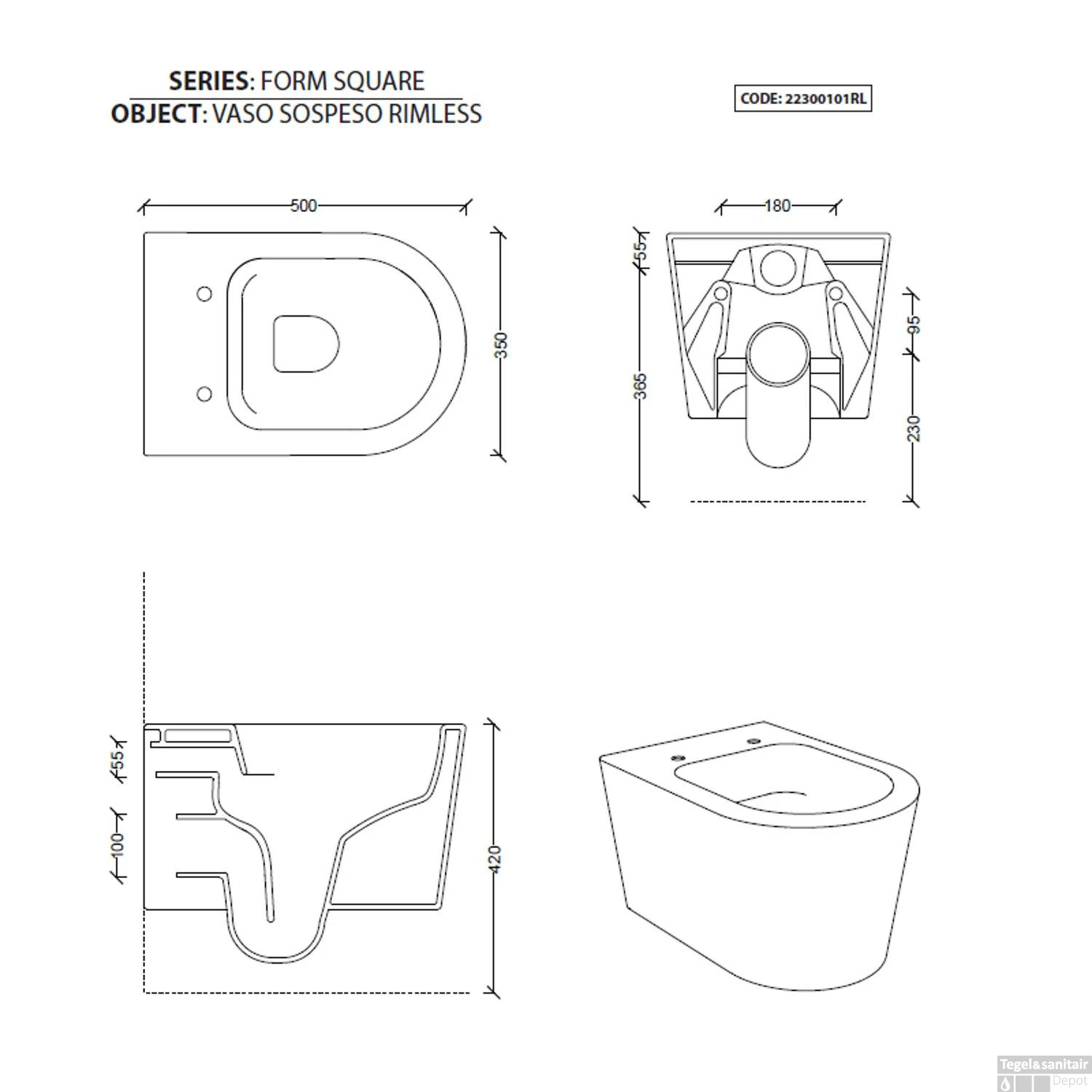 Geberit UP100 Toiletset Compleet | Inbouwreservoir | Salenzi Civita Mat Antraciet Met Drukplaat 9 Geberit UP100 Toiletset Compleet | Inbouwreservoir | Salenzi Civita Mat Antraciet Met Drukplaat - Afbeelding 9