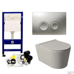 Geberit UP100 Toiletset Wandcloset Salenzi Civita Mat Grijs Met Delta 21 Drukplaat 19 Geberit UP100 Toiletset Wandcloset Salenzi Civita Mat Grijs Met Delta 21 Drukplaat -Thuis Badkamer geberit up100 toiletset wandcloset salenzi civita mat grijs met delta 21 drukplaat shop