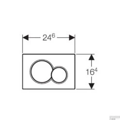 Geberit UP720 Toiletset Compleet | Inbouwreservoir | Salenzi Civita Mat Antraciet | Met Drukplaat -Thuis Badkamer geberit up720 toiletset wandcloset salenzi civita mat antraciet met sigma 01 drukplaat 8