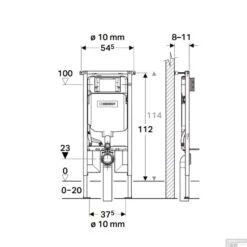 Geberit UP720 Toiletset Wandcloset Salenzi Civita Mat Roze Met Sigma 01 Drukplaat -Thuis Badkamer geberit up720 toiletset wandcloset salenzi civita mat roze met sigma 01 drukplaat 10