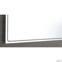Badkamerspiegel Sapho Gemini II 150x55 Cm LED-Strips -Thuis Badkamer gm150 badkamerspiegel sapho gemini ii 150x55 cm led strips 2