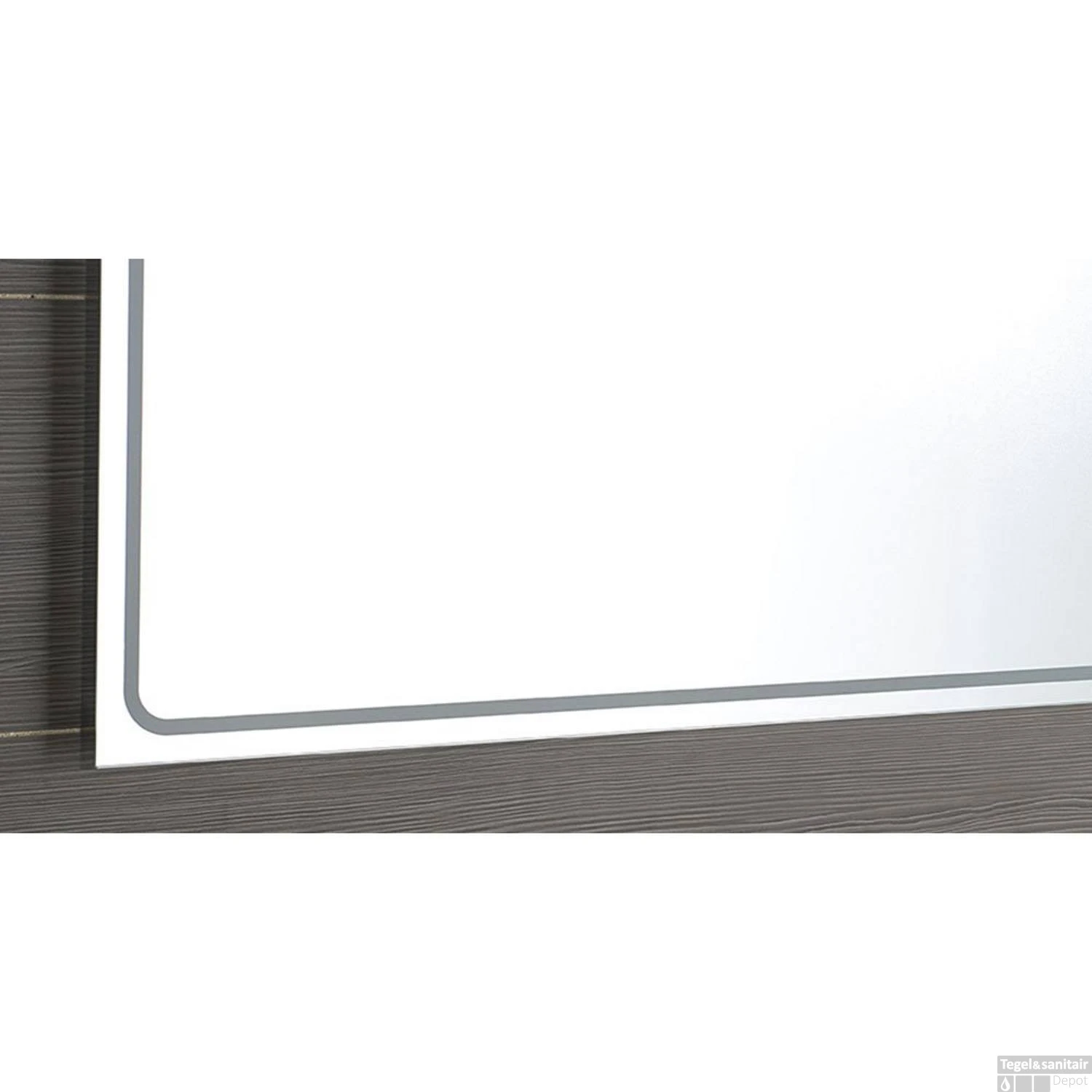 Badkamerspiegel Sapho Gemini II 160x55 Cm LED-Strips 3 Badkamerspiegel Sapho Gemini II 160x55 Cm LED-Strips - Afbeelding 3