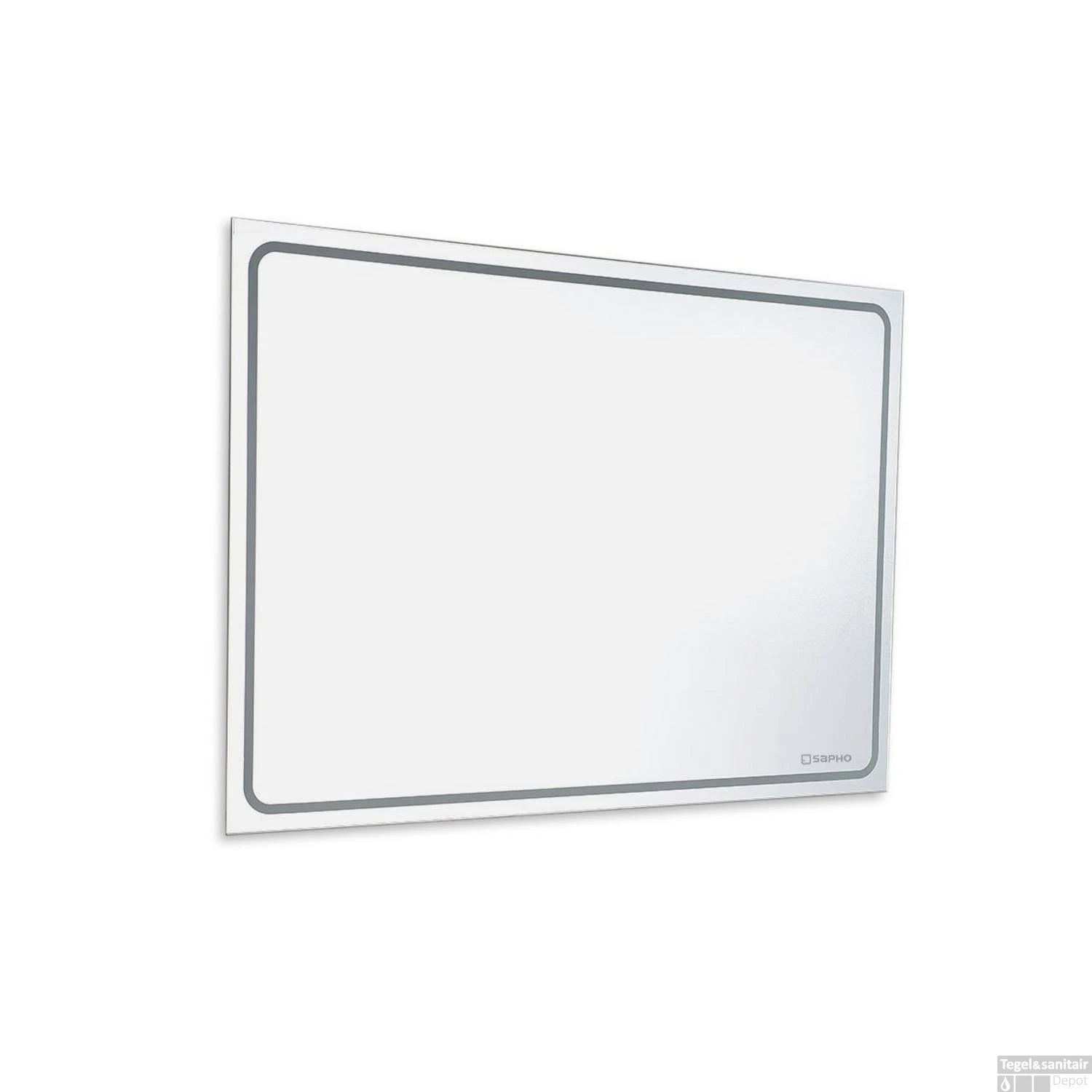 Badkamerspiegel Sapho Gemini II 160x55 Cm LED-Strips 1 Badkamerspiegel Sapho Gemini II 160x55 Cm LED-Strips