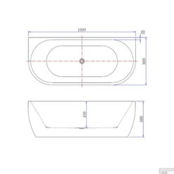 Half Vrijstaande Whirlpool Wiesbaden Wall 180x80x58 Cm Luchtsysteem Met Gunmetal Jets Glans Wit -Thuis Badkamer half vrijstaande whirlpool wiesbaden wall 180x80x58 cm luchtsysteem met gunmetal jets glans wit tech