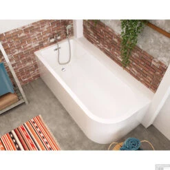 Hoekbad Allibert Serena 170x75x56 Cm Wit Links 11 Hoekbad Allibert Serena 170x75x56 Cm Wit Links -Thuis Badkamer hoekbad allibert serena 170x75x56 cm wit sfeer1 1