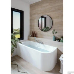 Hoekbad Allibert Serena 170x75x56 Cm Wit Links 9 Hoekbad Allibert Serena 170x75x56 Cm Wit Links -Thuis Badkamer hoekbad allibert serena 170x75x56 cm wit sfeer2 1